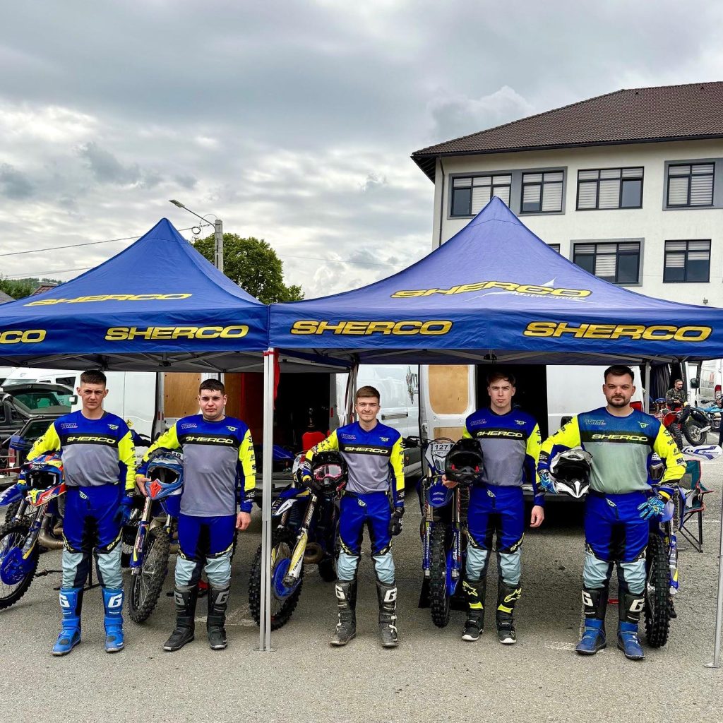 Sherco Romania racing team at Red Bull Romaniacs 2025